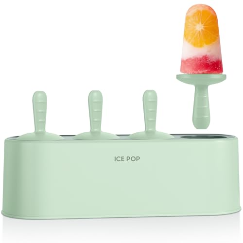 exclusive Popsicle Mold Set 4 Pieces Homemade Silicone Popsicle for Daily Use