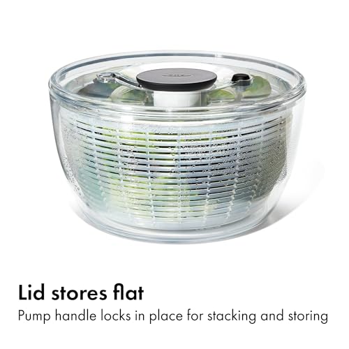 OXO Good Grips Salad Spinner | Lettuce Spinner | Fruit Collection