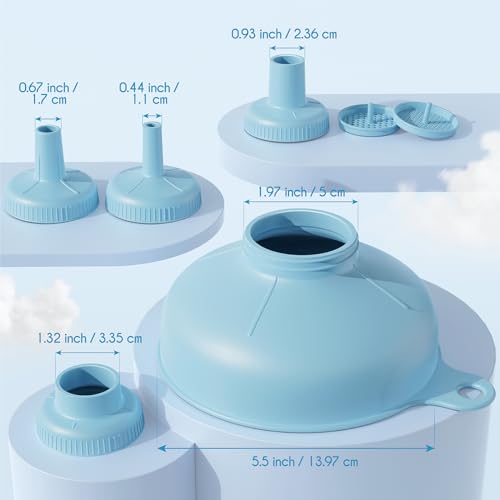 high-quality Pisol Wide Mouth Versatile Funnel, Canning Funnels for for Daily Use