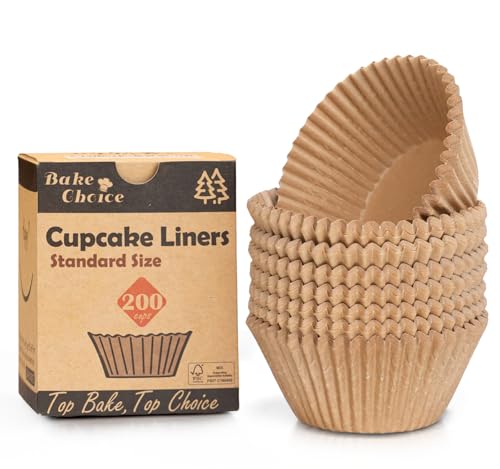 Classic Bake Choice Non-stick 200pcs Standard Cupcake Liners Set