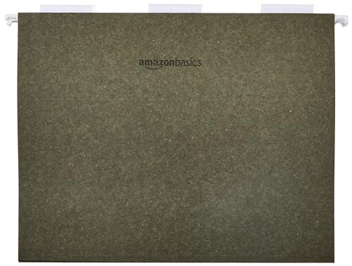 Modern Basics Hanging File Folders for Documents, Letter Size, Set