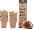 Eco-Friendly Bake Choice 200pcs Natural Tulip Cupcake Liners Kit