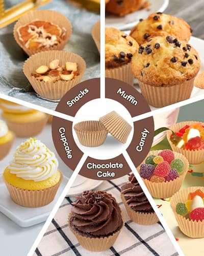 Classic Bake Choice Non-stick 200pcs Standard Cupcake Liners Set