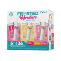 Natural Fruit Flavored Frosted Refreshers 6-Pack Variety Pack 1367 - Electrolyte Hydration Enhanced Taste Cartridges - Default Title