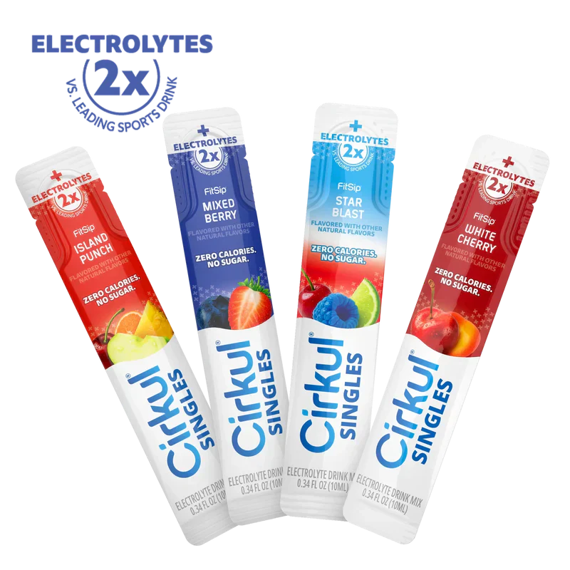 Sugar-Free 16-Pack  Singles FitSip Bundle J8XB - Sugar-Free Fruit Flavor Cartridge Refill - Default Title