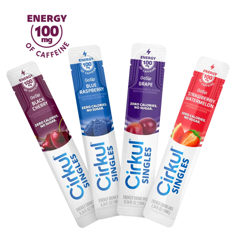 Zero-Calorie 16-Pack  Singles GoSip Bundle H74N - Vitamin-Infused Natural Refreshing Flavor Core - Default Title