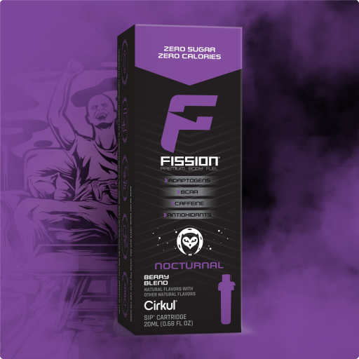 Refreshing Electrolyte Fission Nocturnal VZ4F - Sugar-Free Fruit Flavor Cartridge Refill - Default Title