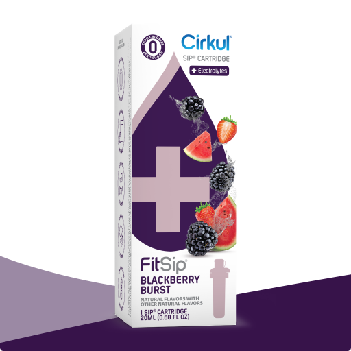 Vitamin-Infused FitSip Blackberry Burst Z16Q - Vitamin-Infused Natural Refreshing Flavor Core - Default Title