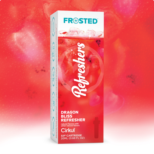 Sugar-Free Frosted Dragon Bliss Refresher 3YSL - Sugar-Free Fruit Flavor Cartridge Refill - Default Title