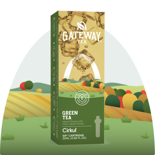 Vitamin-Infused Gateway Green Tea P45Z - Vitamin-Infused Natural Refreshing Flavor Core - Default Title
