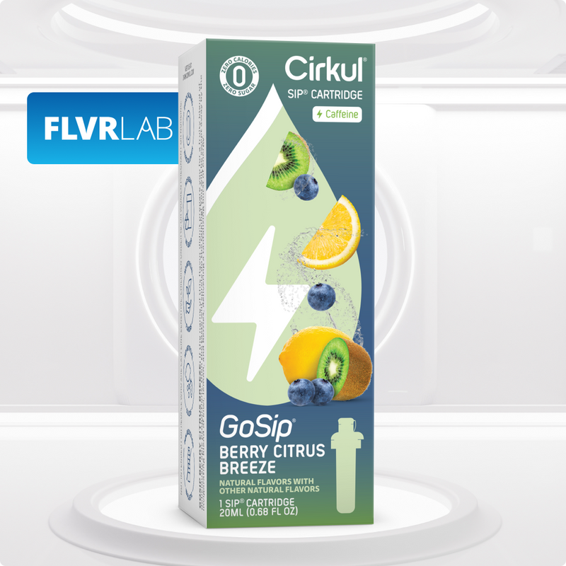 Vitamin-Infused GoSip Berry Citrus Breeze 2YHA - Zero-Calorie Multi-Flavor Sip Pods for Water Bottle - Default Title