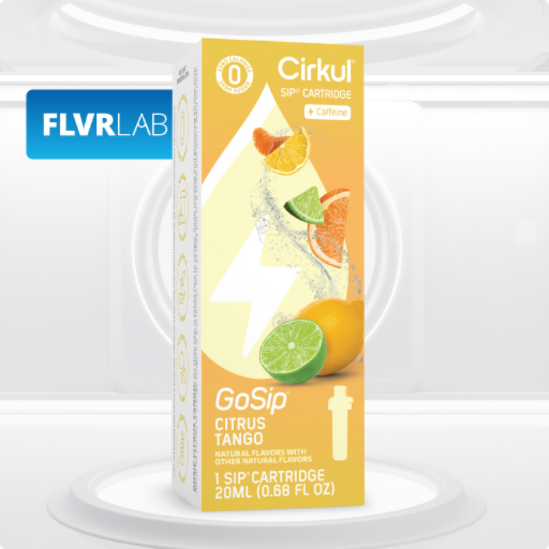 Sugar-Free GoSip Citrus Tango NOZA - Vitamin-Infused Natural Refreshing Flavor Core - Default Title