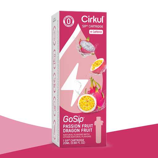 Vitamin-Infused GoSip Passion Fruit Dragon Fruit CWFH - Vitamin-Infused Natural Refreshing Flavor Core - Default Title