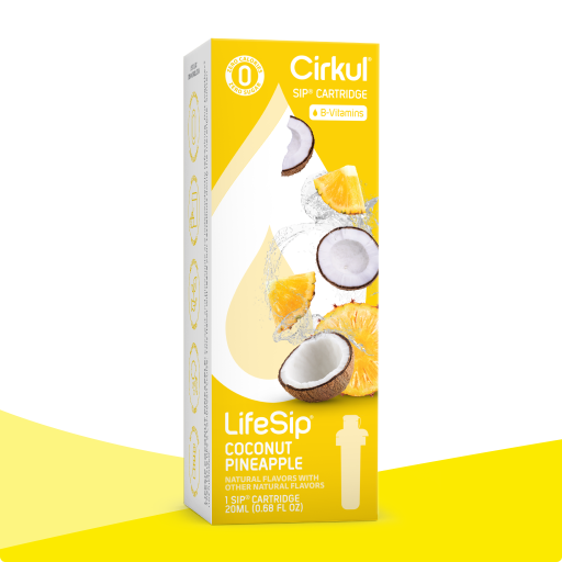 Refreshing Electrolyte LifeSip Coconut Pineapple 4960 - Vitamin-Infused Natural Refreshing Flavor Core - Default Title