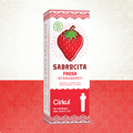 Zero-Calorie Sabrocita Strawberry 3QID - Sugar-Free Fruit Flavor Cartridge Refill - Default Title