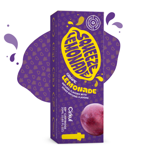 Vitamin-Infused Squeeze Grape Lemonade QJ8Y - Electrolyte Hydration Enhanced Taste Cartridges - Default Title